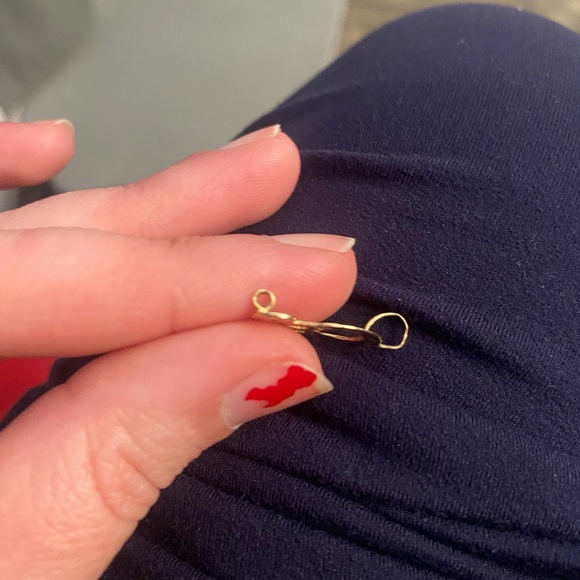 14k Gold "Love" Charm - Picture 3 of 5